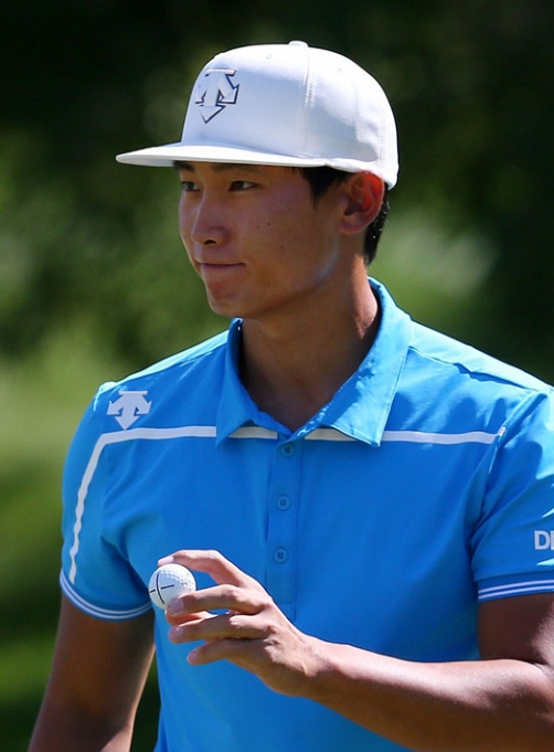 김민휘(25)가 PGA 투어 커리어빌더 챌린지에서 공동 17위로 대회를 마쳤다. ⓒAFPBBNews = News1