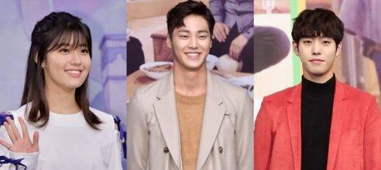 남지현(왼쪽부터), 이태환, 안효섭 / 사진=텐아시아 DB