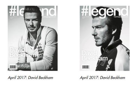 홍콩잡지 #legend 표지를 장식한 데이비드 베컴