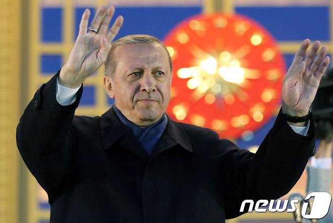 레제프 타이이프 에르도안 터키 대통령. © AFP=뉴스1
