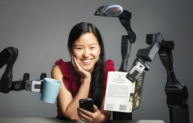 매리타 쳉(28)이 창업한 스타트업 오봇이 제작한 로봇 제바(Jeva) [출처=Engineers Australia]