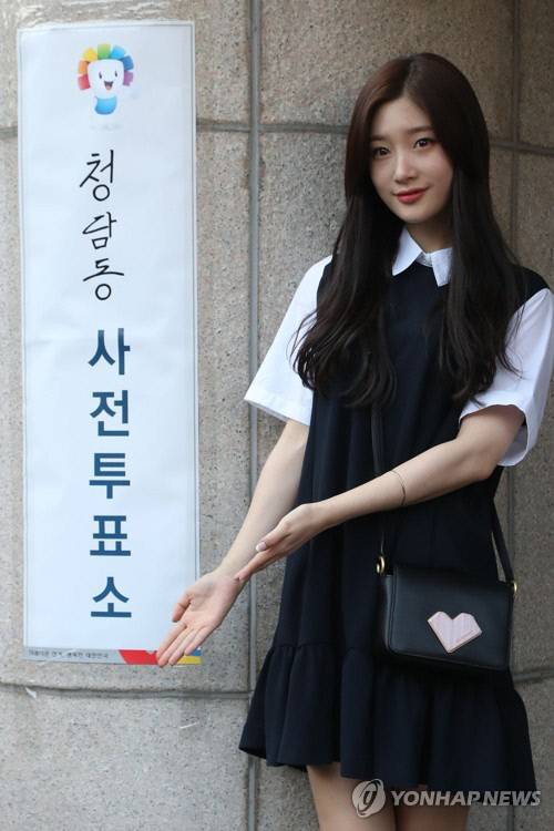 걸그룹 다이아 멤버 정채연씨. 연합뉴스 제공