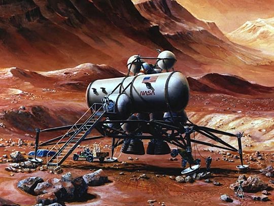 DSG 구축 계획은 2033년까지 화성에 인간을 데리고 가기 위한 계획 중 하나이다. (사진=NASA)