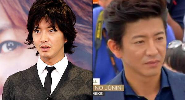 10년 전 기무라 타쿠야(왼쪽)와 현재 모습.