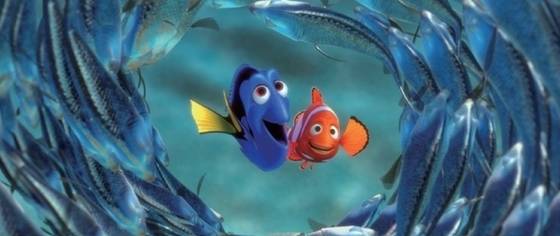 애니메이션 '니모를 찾아서'. 오른쪽 주황색 물고기가 니모.