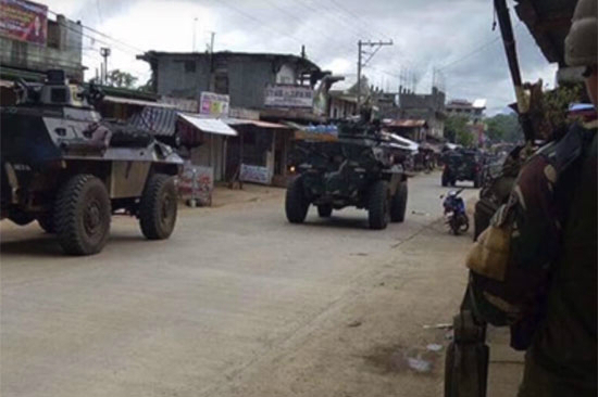 계엄령이 내려진 필리핀 민다나오 지역. (사진=유튜브 영상 캡처)