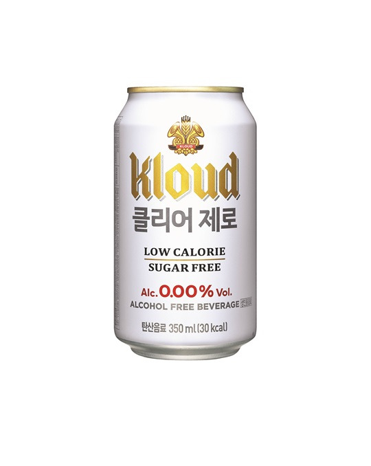 클라우드 클리어 제로 350ml 캔 이미지.ⓒ롯데칠성음료