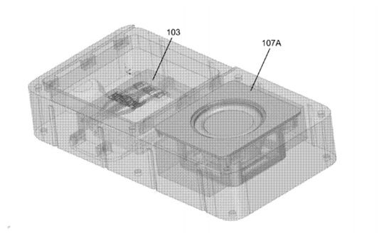 페이스북이 출원한 모듈식 전자 기계장치의 랜더링 이미지 (사진=미국 특허청)