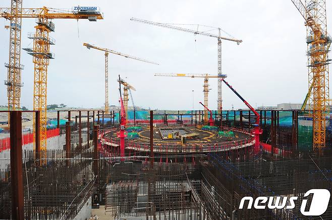 울산 울주군 신고리 5·6호기 공사현장. 2017.7.31/뉴스1 © News1