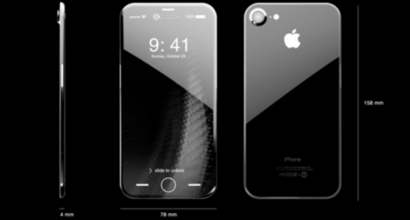 애플 ‘아이폰8’ 가상 이미지 / 테크 드리븐 타임즈