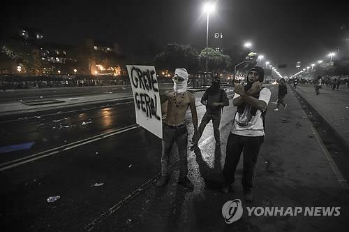 BRAZIL RIO PROTEST RIOTS