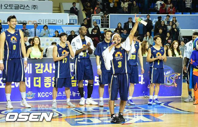 [사진]전태풍,'팬 여러분에게 우승을 선물하겠습니다'