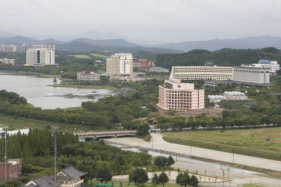 경북 경주시 2007경주문화엑스포 행사장. 뒤로 보문단지가 보인다. [중앙포토]