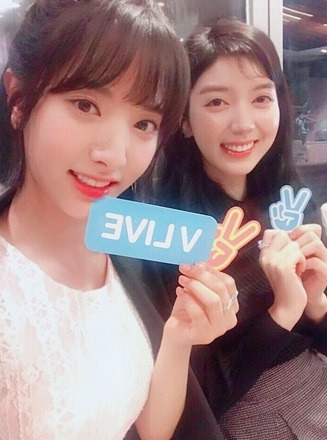 란제리 소녀시대 보나 채서진(사진=우주소녀 공식 SNS)