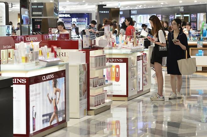 지난 7월 서울 시내 한 면세점의 모습. /사진=뉴스1