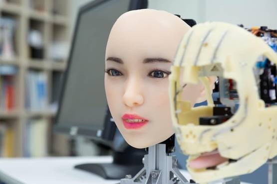 현재 개발중인 소셜로봇 ‘에버5’./한국생산기술연구원 제공