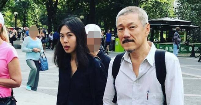 홍상수 감독·김민희. [온라인 커뮤니티]