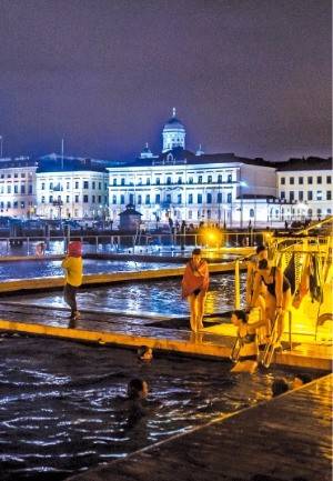 헬싱키 알라스 바다 수영장.