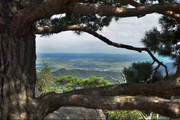 [월간산]옥양봉 능선에서 본 연암산(433m) 능선과 내포(홍성군 고북면)