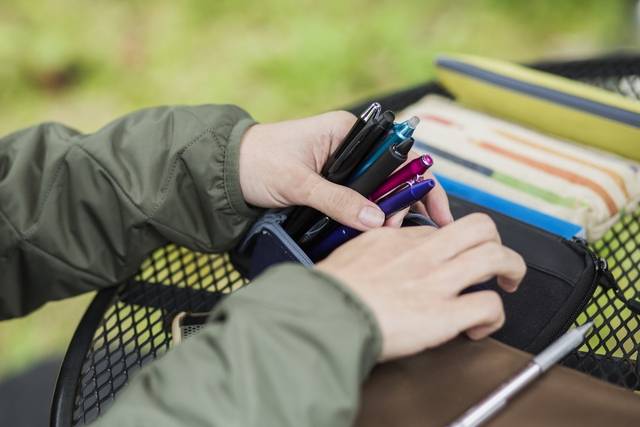 조세익씨가 수집한 펜들. 윤동길(스튜디오 어댑터 실장)