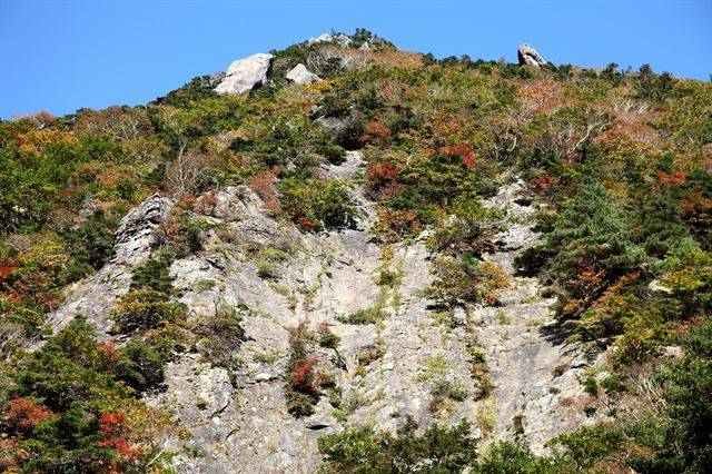 관음사코스 장구목 능선