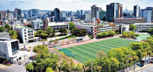 대광고 전경