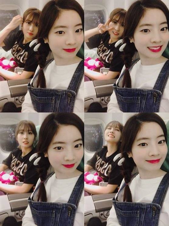 트와이스 모모-다현.사진l트와이스 공식 인스타그램