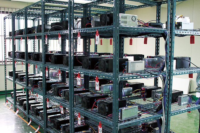강원도 홍천의 한 가상화폐 채굴장. 이곳에서는 ASIC을 탑재한 전용 채굴기를 운영한다. © 시사저널 조유빈