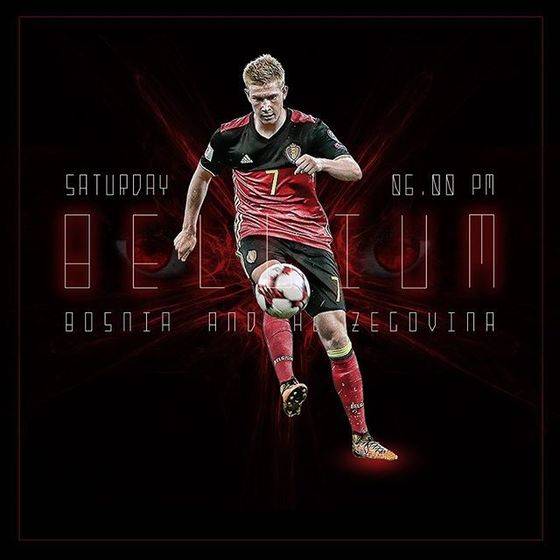 더 브라위너는 벨기에 대표팀 소속으로 2018 러시아 월드컵에 나선다. [사진 더 브라위너 인스타그램]