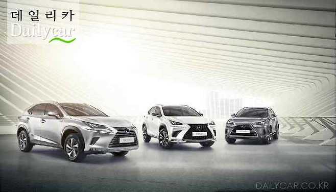 렉서스, NEW NX 라인업