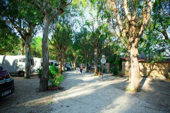 갑작스런 비바람으로 사흘 밤을 묵게 된 이탈리아 동쪽 한적한 바닷가의 리도 살피 캠핑장. 대부분 은퇴 여행객들이 한가롭고 평화로운 시간을 보내고 있었다. [사진 장채일]