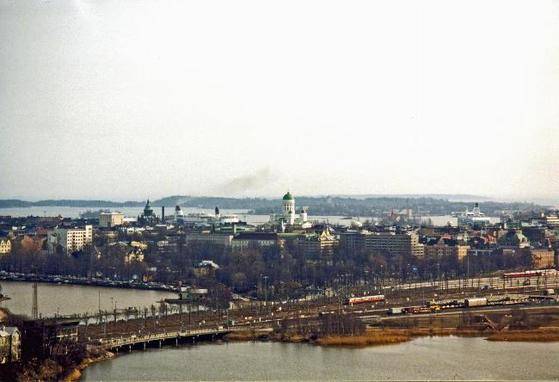 핀란드 수도 헬싱키의 모습.