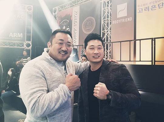 마동석 인스타그램 캡처