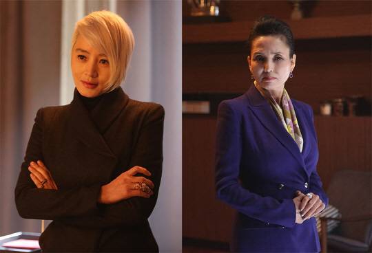 영화 ‘미옥’ 배우 김혜수, 안소영 /사진=씨네그루㈜키다리이엔티