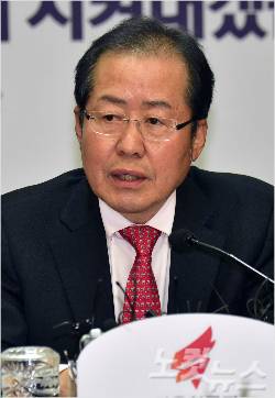 자유한국당 홍준표 대표(사진=윤창원 기자)