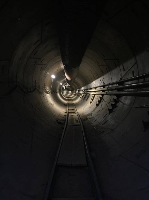 머스크가 공개한 터널 프로젝트 사진[보어링 홈페이지]