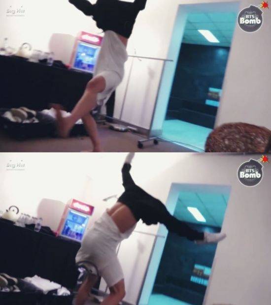 사진=[BANGTAN BOMB] It's the pose when BTS sleep normally 캡처