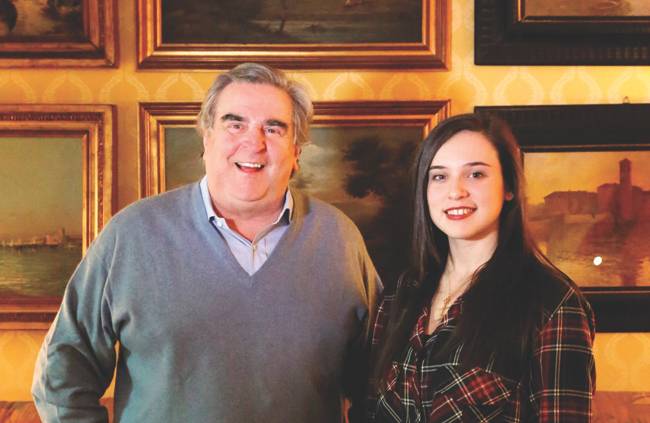 피오 체사레의 오너 피오 보파(왼쪽)와 그의 뒤를 이을 페데리카 로지 보파.[사진 제공 · 씨에스알와인㈜]