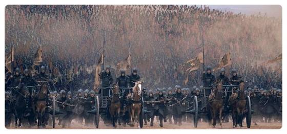 춘추전국시대는 전쟁이 끊이지 않았다. 철기의 확산으로 전쟁 기술이 발달함과 동시에 농업 생산력 또한 높아졌다. [영화 공자]