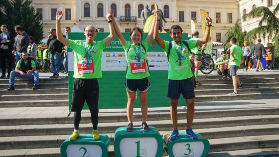 트빌리시에서 한 달 지내며 참가했던 트빌리시 마라톤.