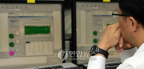 은행 전산센터의 모습 [연합뉴스 자료사진]