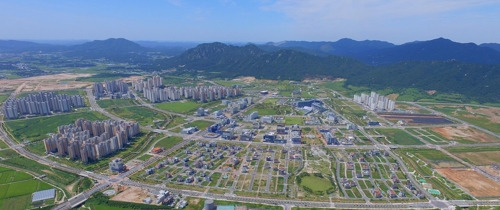 내포신도시 전경 [충남도 제공=연합뉴스]