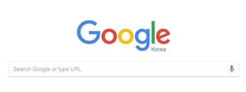 구글코리아의 검색 서비스. /구글코리아