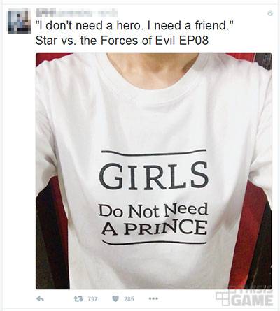 ▲ 티나 성우 K씨 사건은 페미니즘을 향한 남성의 혐오를 드러냈다. ⓒ트위터 캡처