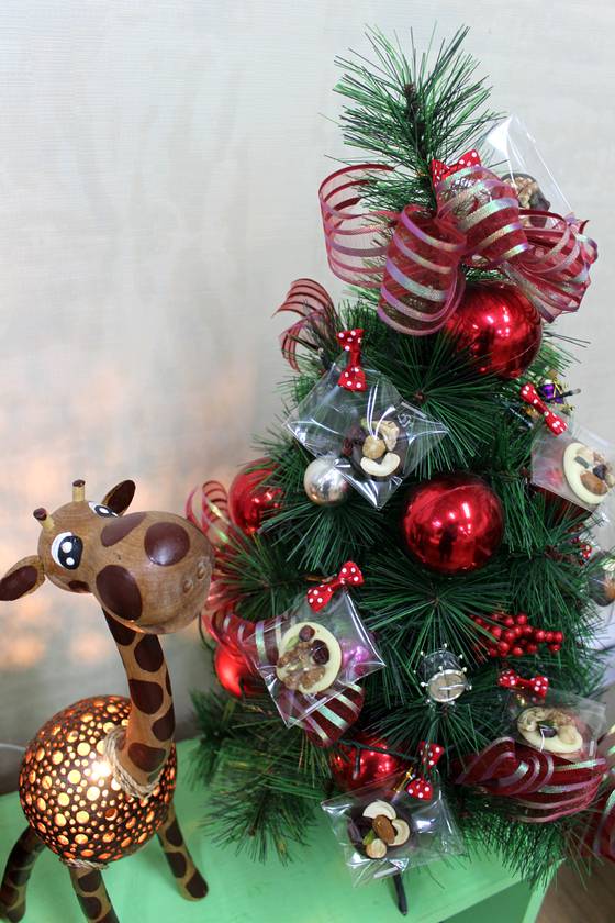 크리스마스 장식 활용법. [사진 황연숙]