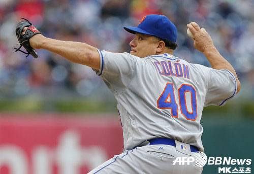 콜론(사진)이 좋은 기억이 가득했던 메츠 시절을 그리워하며 입단을 원하고 있다. 사진=ⓒAFPBBNews = News1