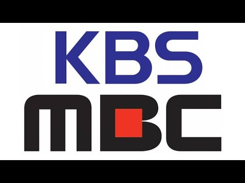 ▲ KBS와 MBC로고.