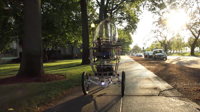 자율운행 시험 중인 PEV - MIT Media Lab/Jimmy Day 제공