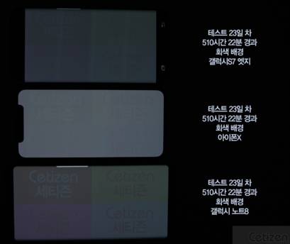 세티즌 번인테스트 화면 / 세티즌 캡쳐