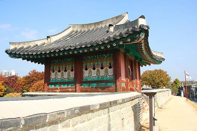 북서포루의 모습